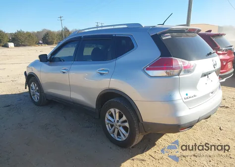 2015 Nissan Rogue Sv z USA, uszkodzony, nr VIN KNMAT2MV0FP510684
